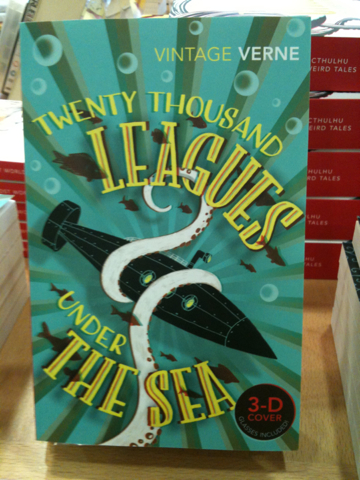 Illustration for article titled First Look at 3D Book Covers for Call of Cthulhu and 20,000 Leagues Under the Sea
